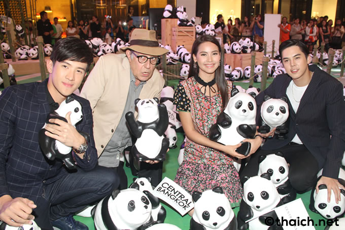 張り子パンダの大群をバンコク・セントラルエンバシーで無料展示［1600 Pandas+ World Tour in Thailand］
