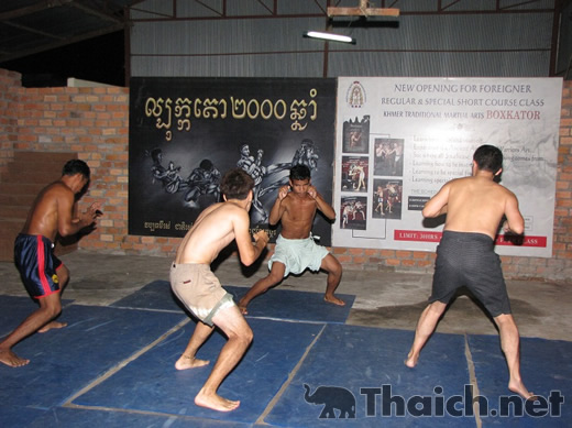 カンボジアの伝統武術ボッカタオ道場に行った！