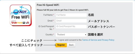 スワンナプーム、ドンムアンなどタイ国内6空港で無料WiFiに簡単接続する方法