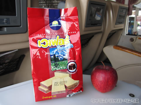 チャンツアーのおやつ