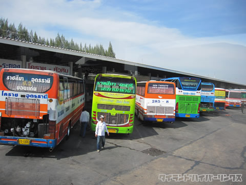 コラートのバスターミナル