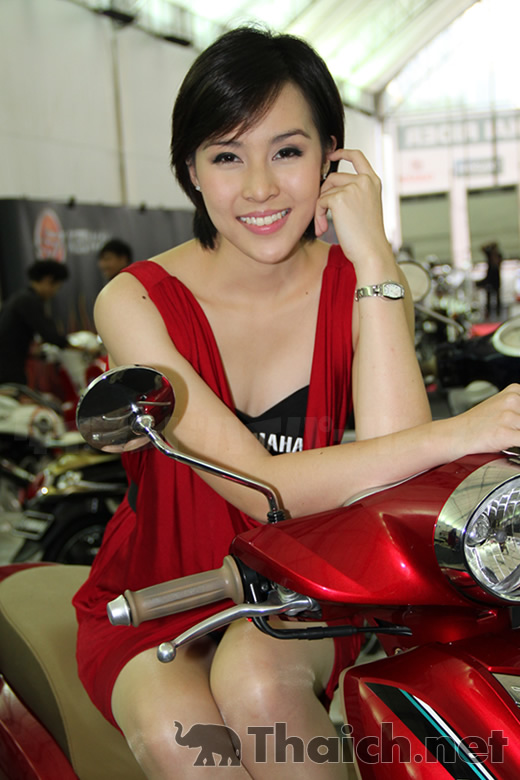 「Bangkok Motorbike Festival 2012」のコンパニオンたち