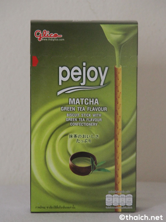 タイのグリコ・ピージョーイ（Pejooy）にも抹茶味が登場が登場