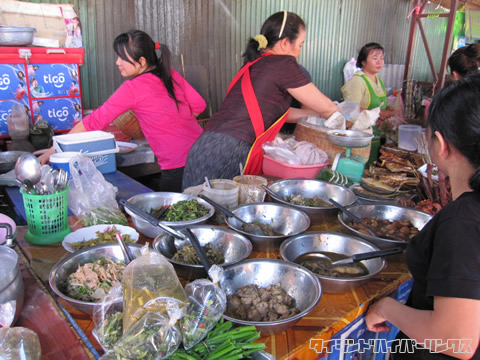 ラオス料理屋台