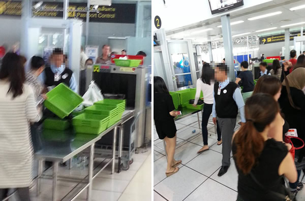 スワンナプーム空港のX線検査で盗難事件発生!犯人は空港職員か!? スワンナプーム空港のX線検査で盗難事件発生!犯人は空港職員か!?