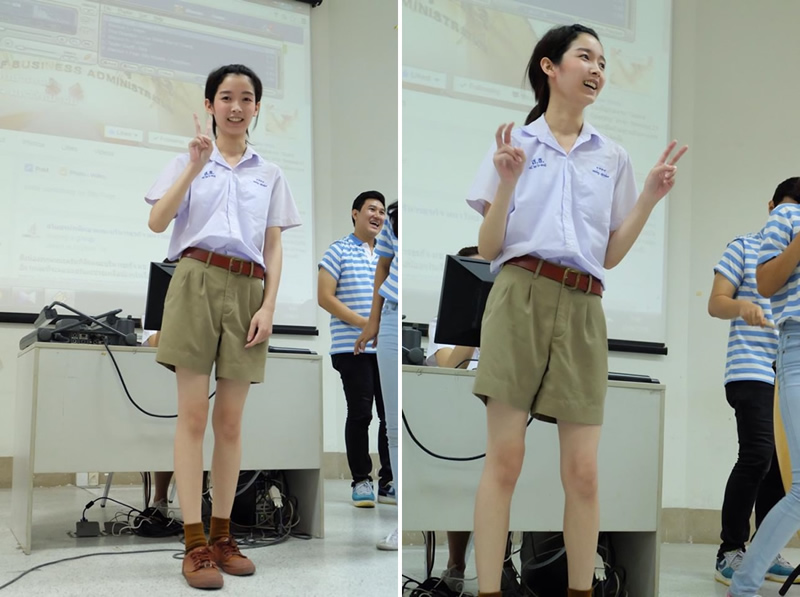 男性?女性?写真の大学生が可愛すぎると話題に