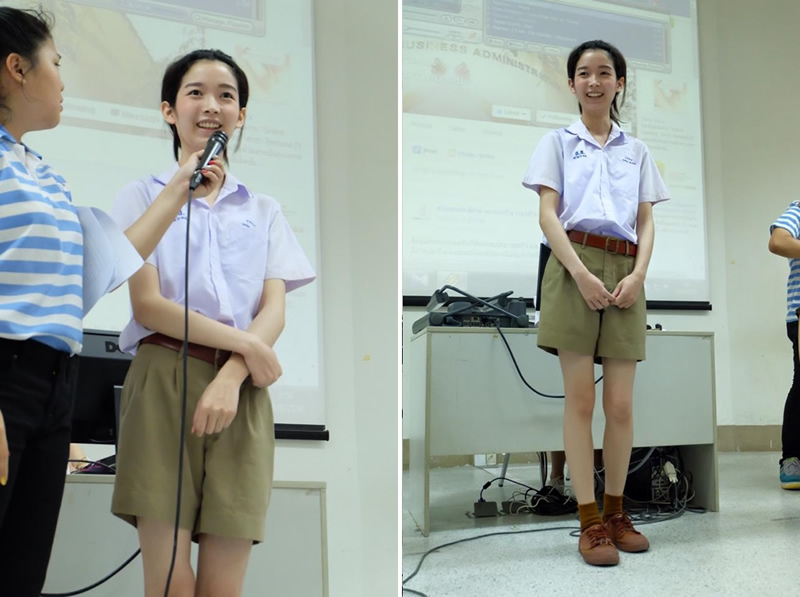 男性?女性?写真の大学生が可愛すぎると話題に