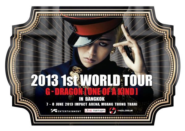 G-DRAGON 2013 WORLD TOUR [ONE OF A KIND] IN BANGKOK