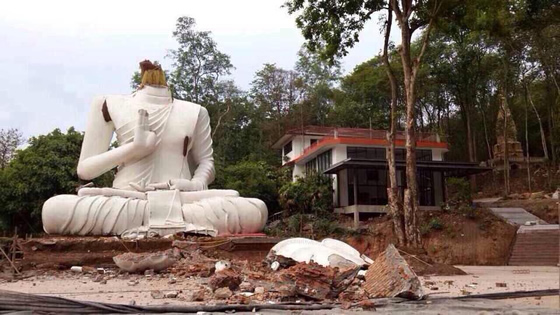 タイ・チェンライでマグニチュード６の地震！ネットには続々と被害状況の画像がアップ！