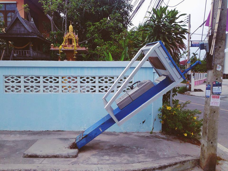 タイの公衆電話