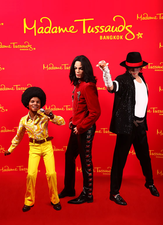 マイケル・ジャクソン新蝋人形がマダムタッソー・バンコクにお目見え
