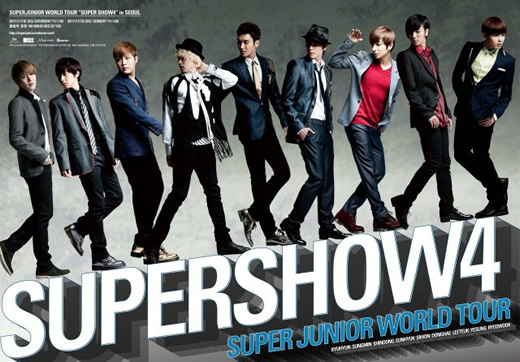 SUPER JUNIOR WORLD TOUR “SUPER SHOW4” in BANGKOK