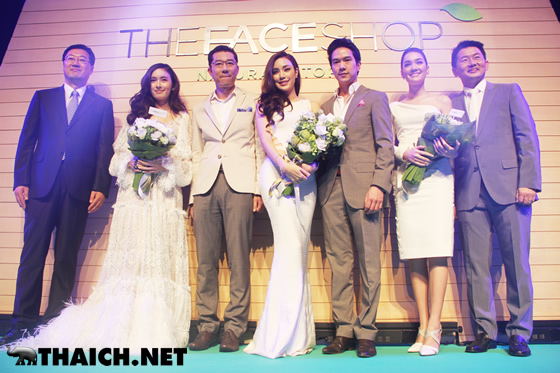 韓国コスメ「THEFACESHOP」がアム・パチャラパーらを招いて盛大にパーティーを開催