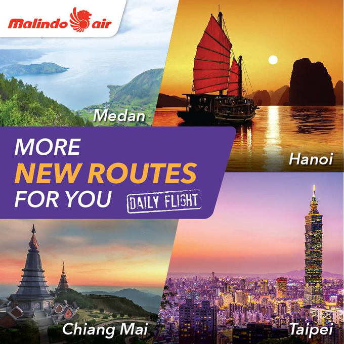 LCCマリンド・エア チェンマイ=クアラルンプール線を新規就航