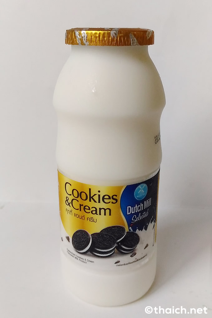 タイ発！クッキー＆クリーム牛乳という不思議な飲み物