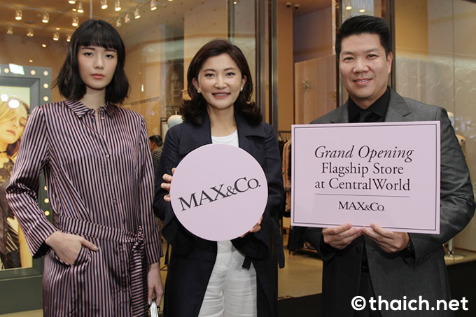 「MAX&Co.」旗艦店がセントラルワールド・Grooveにオープン