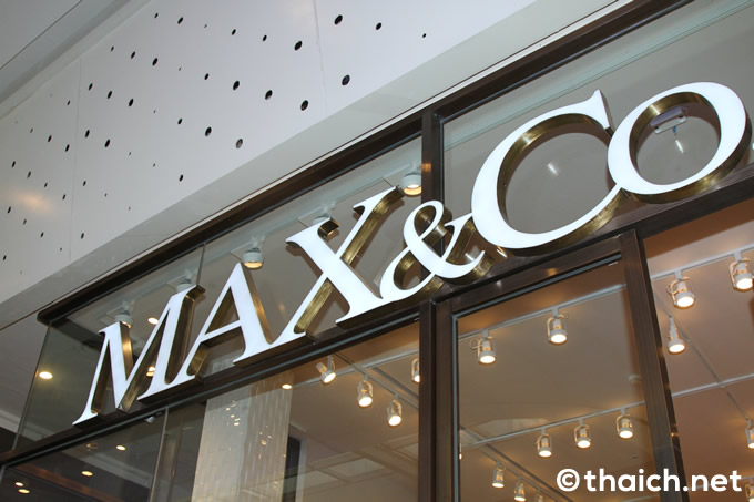 「MAX&Co.」旗艦店がセントラルワールド・Grooveにオープン