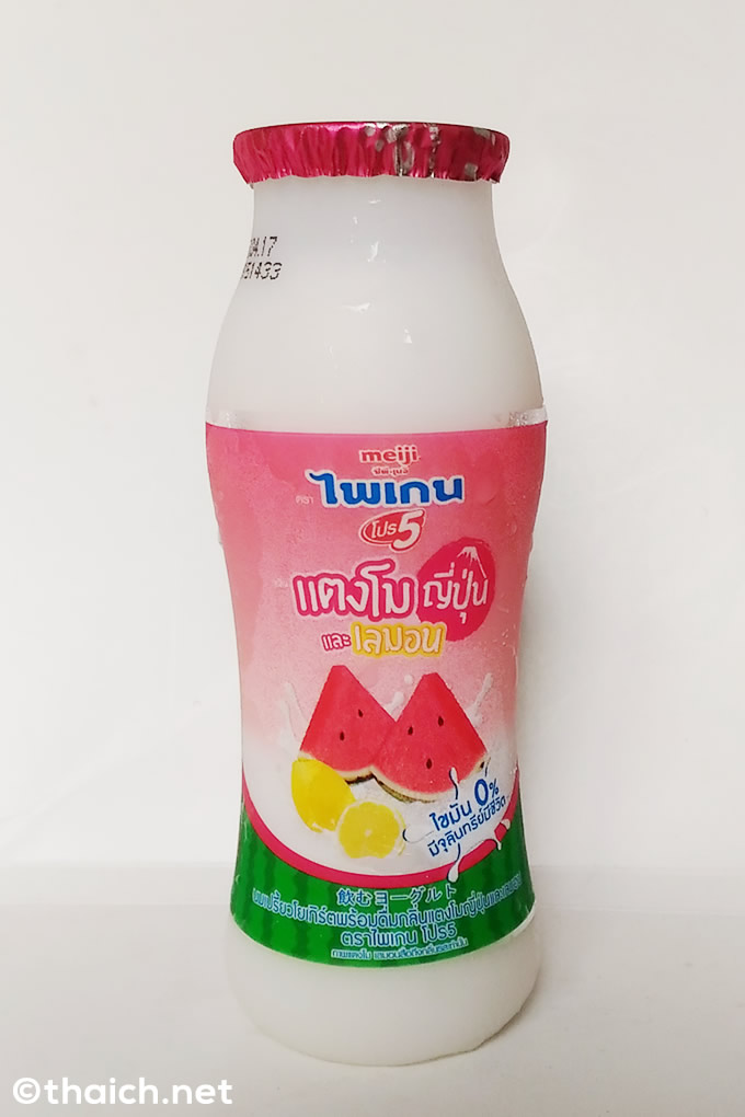タイの明治飲むヨーグルトから日本スイカ＆レモン味が新発売