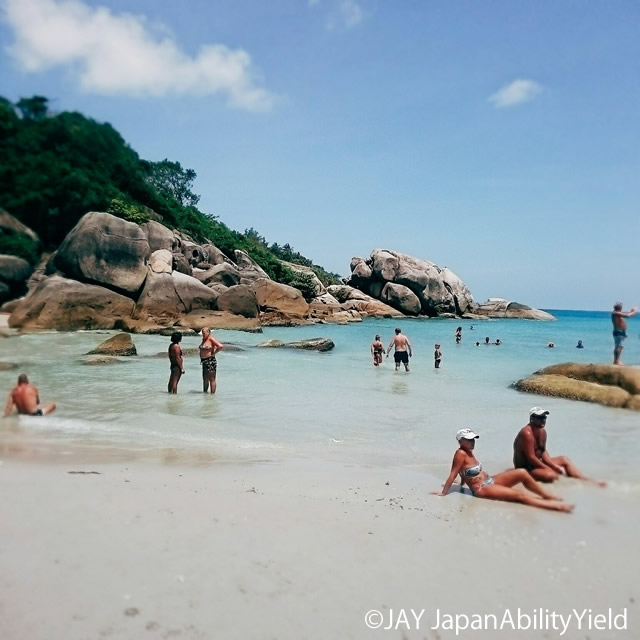 地元タイ人が サムイ島で一番美しいビーチ という シルバービーチ はまさに白銀の砂浜 タイランドハイパーリンクス Thai Hyper