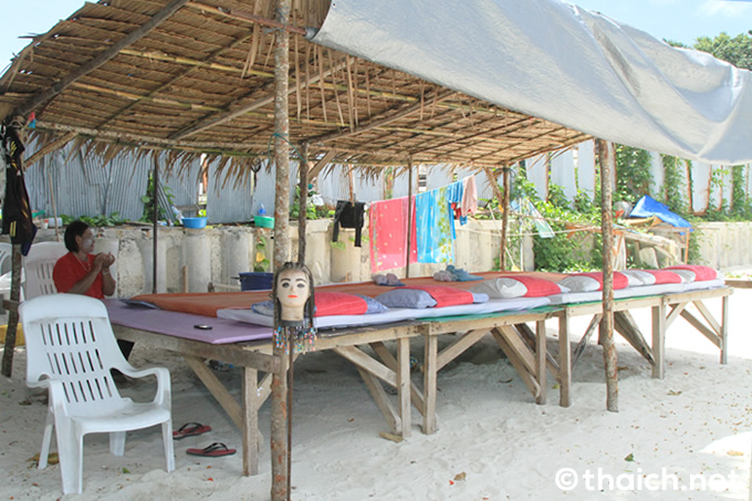 チャウエンビーチのマッサージ屋さん チャウエンビーチのマッサージ屋さん