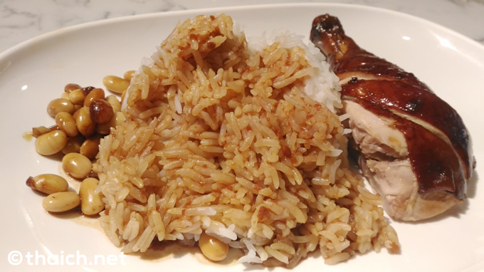 ホーカーチャン（Hawker CHAN,香港油鶏飯･面）の「油鶏飯」