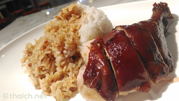 ホーカーチャン（Hawker CHAN,香港油鶏飯･面）の「油鶏飯」