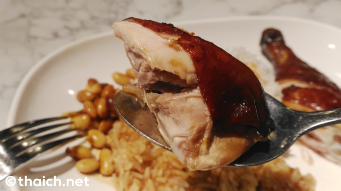 ホーカーチャン（Hawker CHAN,香港油鶏飯･面）の「油鶏飯」