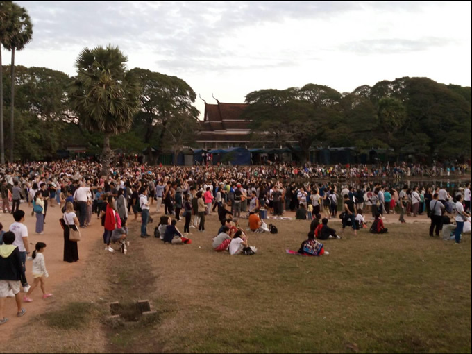 超感動!世界遺産アンコールワットで初日の出! 超感動!世界遺産アンコールワットで初日の出!
