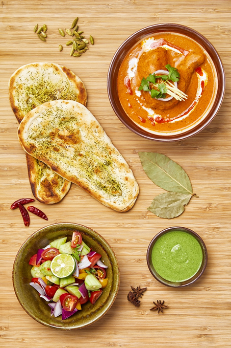 インド人シェフが作るインド料理は意外と日本では珍しい