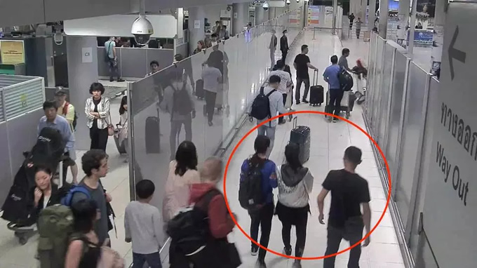 バンコクの空港内で拉致事件発生、イミグレ職員も関与