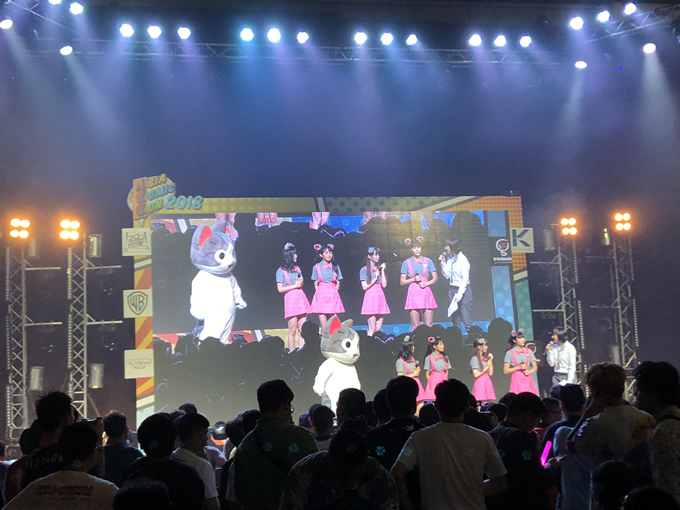 Wi-Fi-5がタイ・バンコクで行われた「Asia Comic Con2018」でタイ初ライブを開催！ 主題歌を担当するアニメのチーも一緒に！！