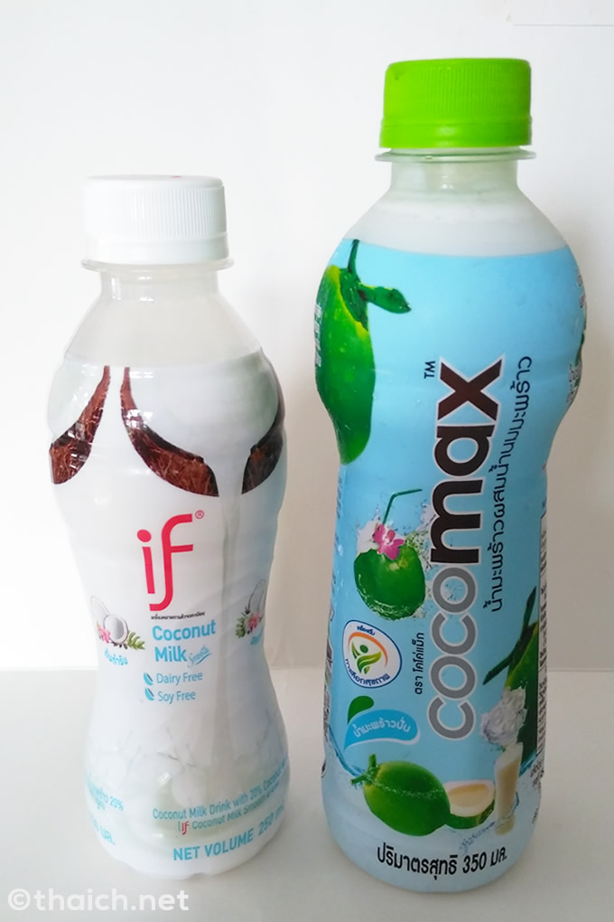 ココナッツミルク飲料がブームの兆し？「if」と「cocomax」飲み比べ