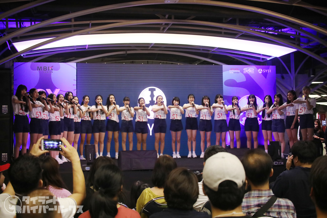 アイドルグループ「SY51」デビュー～バンコクでソメイヨシノ満開！
