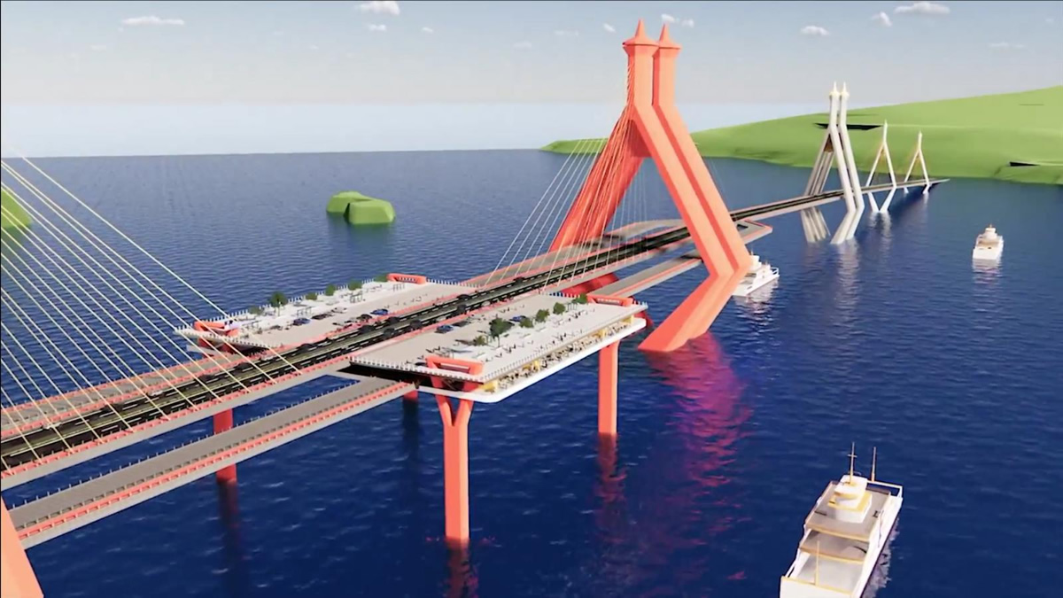 サムイ島と本土を結ぶ橋の建設を要望~全長は約18キロ、建設費用は推定300億バーツ サムイ島と本土を結ぶ橋の建設を要望~全長は約18キロ、建設費用は推定300億バーツ