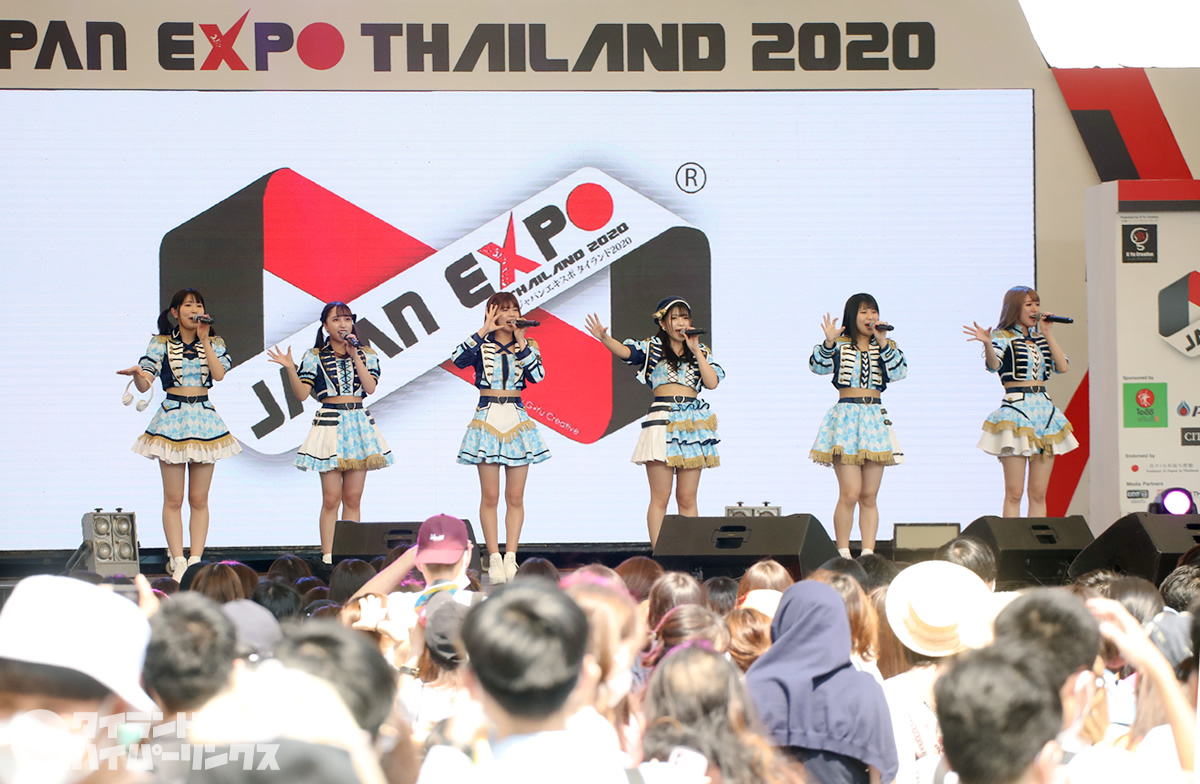 JAPAN EXPO THAILAND 2020 屋外でのステージ JAPAN EXPO THAILAND 2020 屋外でのステージ