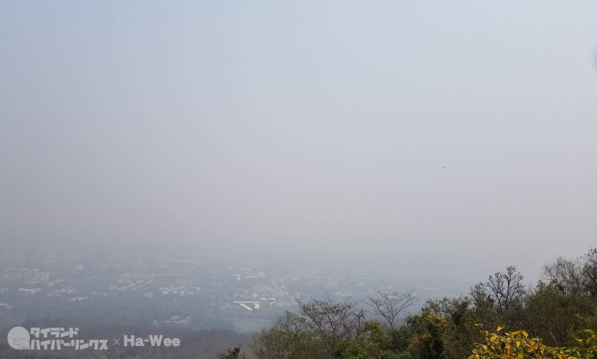 タイ北部、2021年に入り大気汚染が原因で25万人が治療