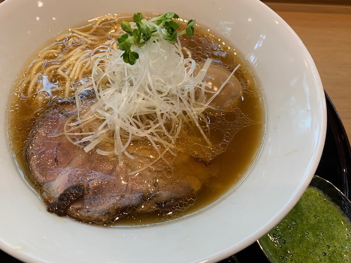 限定醤油らぁ麺 ＠天翔