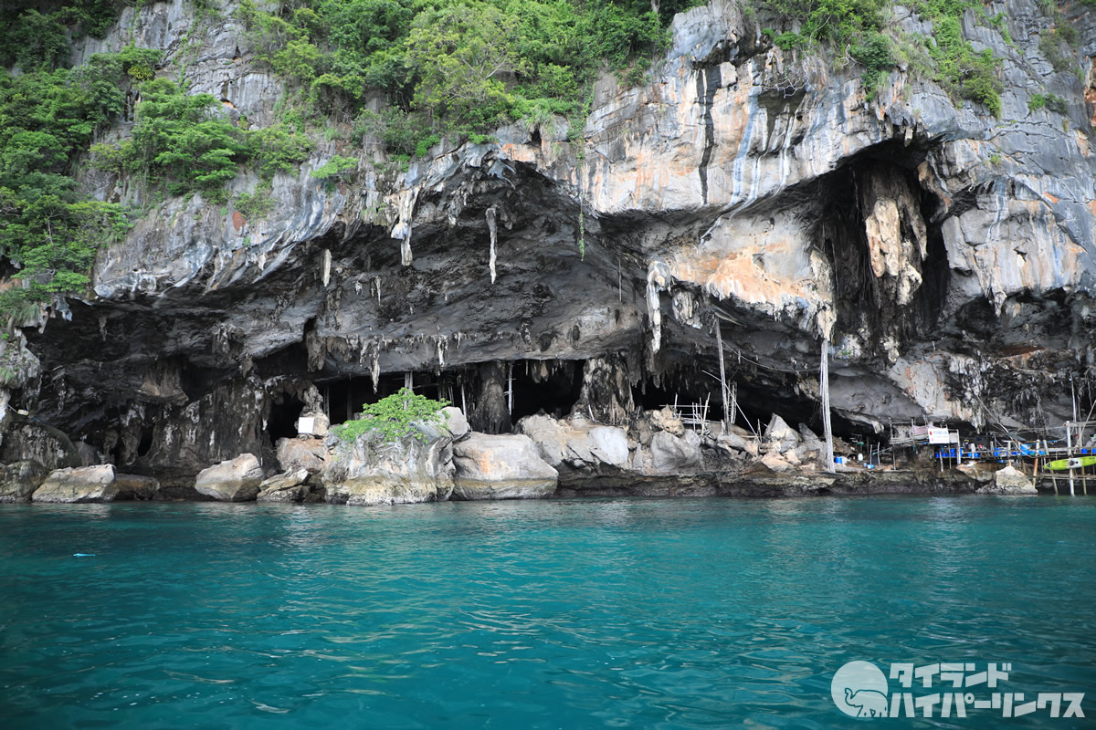 ピピ島のバイキング洞窟前で外国人旅行者が溺死