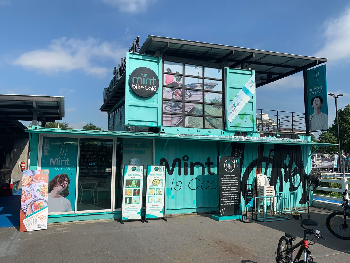 ペパーミントバイクパーク：バンコクで本格マウンテンバイクに挑戦 