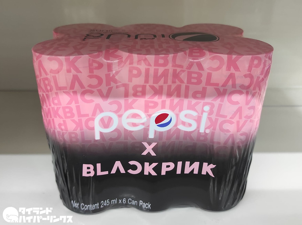 PEPSI x BLACKPINK～ブラックピンクのメンバーたちが缶のデザインに！