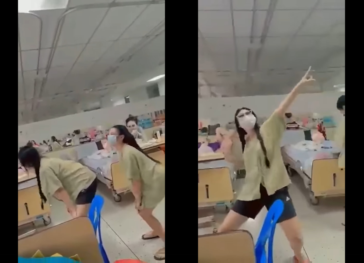 新型コロナ感染少女、病室ダンスで怒られる