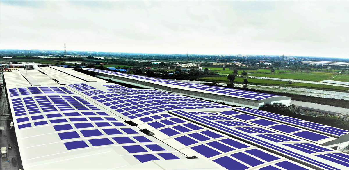 SHARP、タイ大手タイヤメーカーの工場向け屋根置き大規模太陽光発電システムを受注