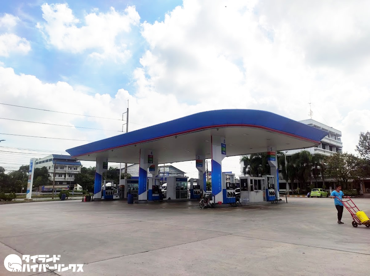 ガソリンスタンド「PTT」「Bangchak」、7月8日(金)午前5時から値下げ