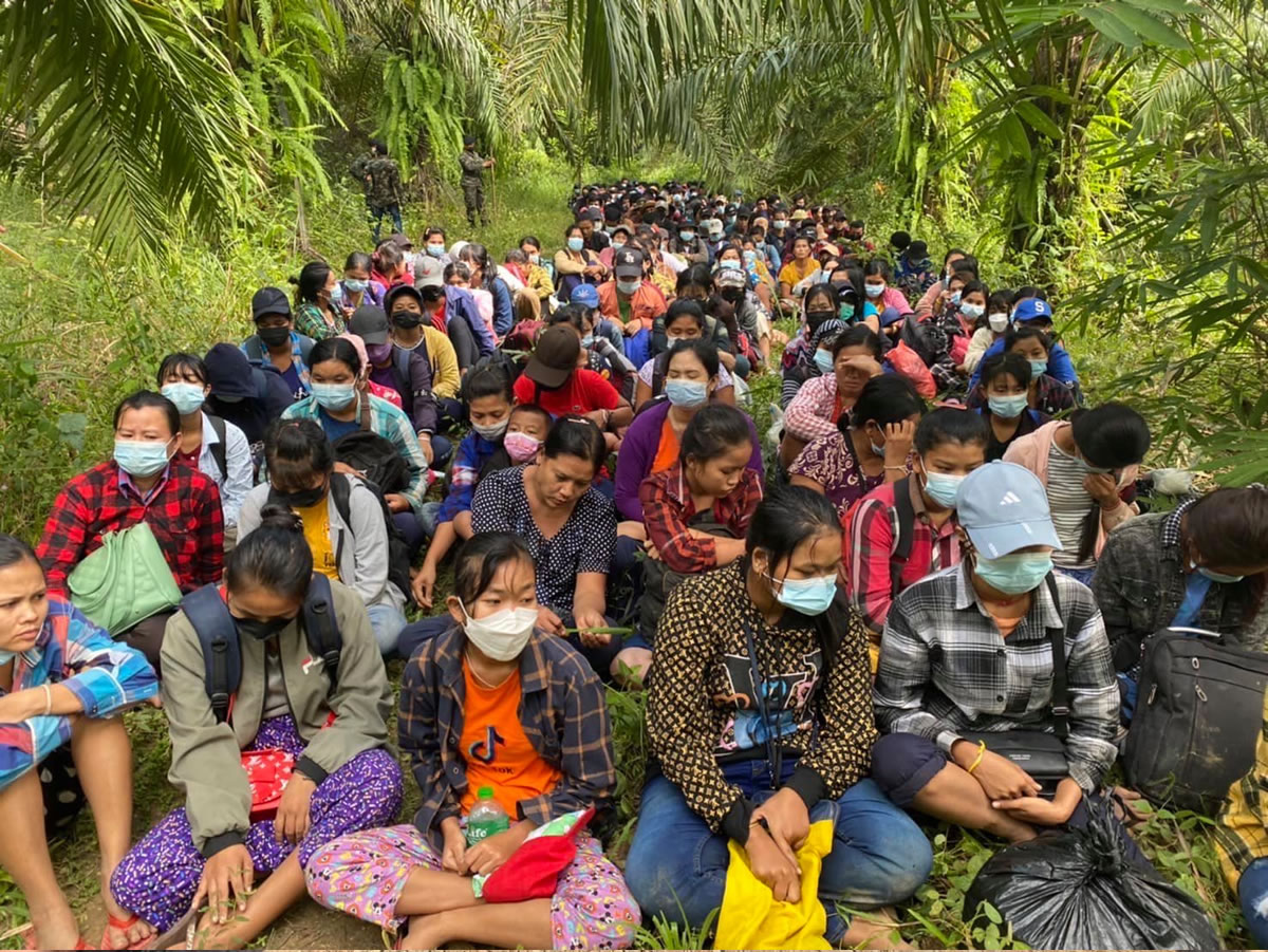 ミャンマー人218名逮捕の新記録！止まらないタイへの密入国