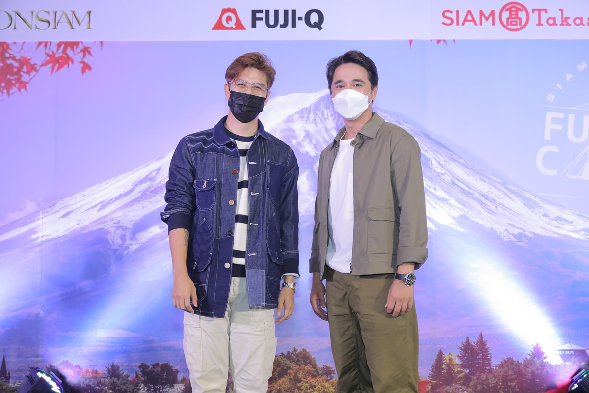 サイアム高島屋で「富士山キャンプフェスト2021」開催、俳優アレックスらもPR