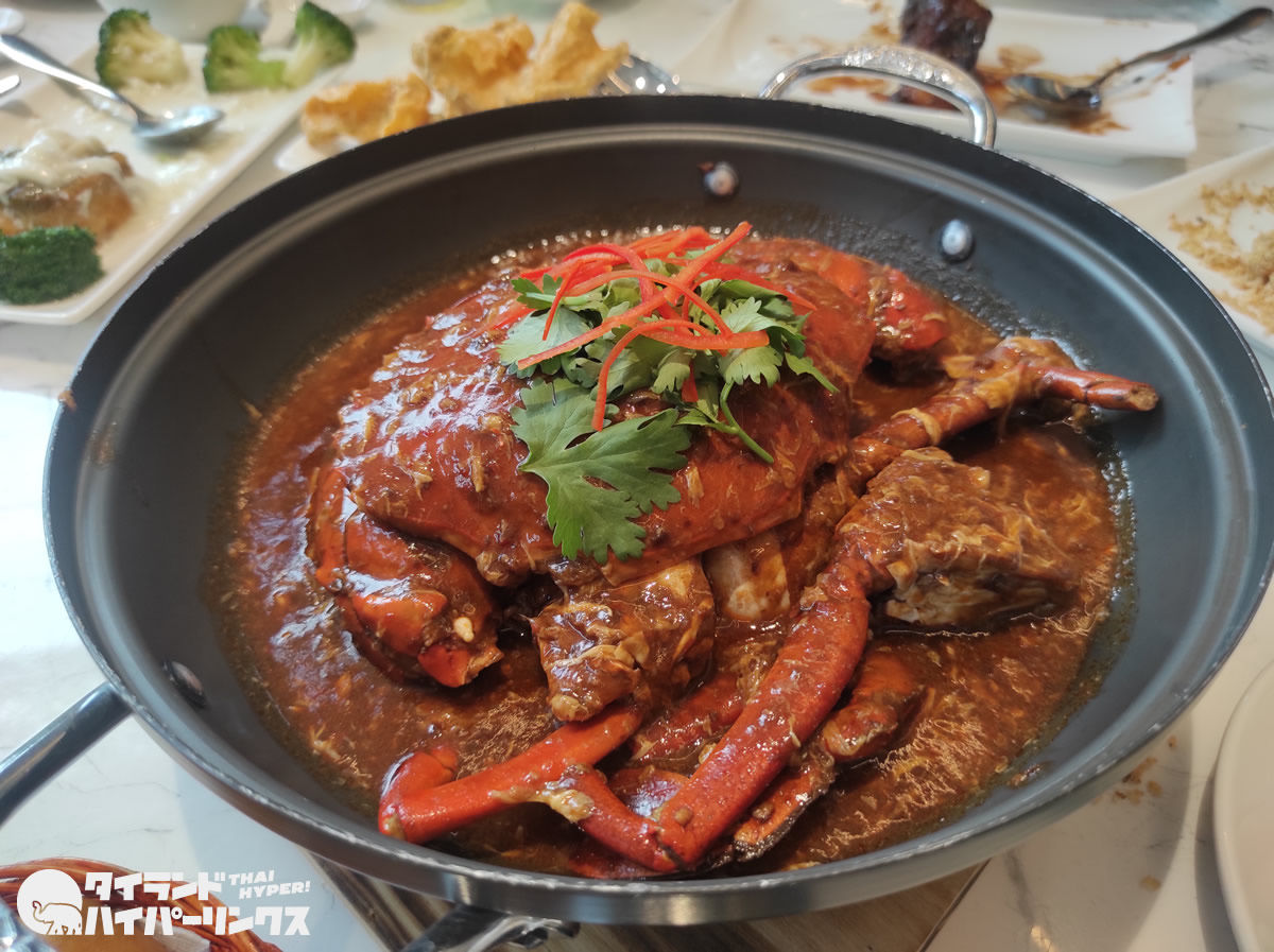 バンコク・サイアムパラゴンの「JUMBO Seafood」チリクラブ