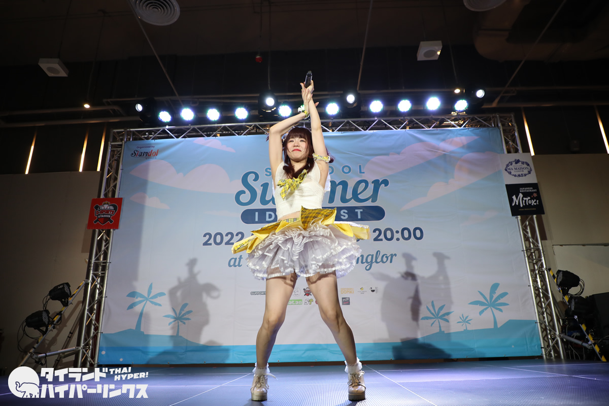 アイドル葉月あすか、タイ・バンコク遠征で熱唱「Siamdol Summer Idol Fest 2022」
