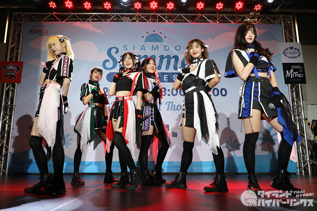 Siam☆Dream、新衣装と新曲「Withyou」を披露［Siamdol Summer Idol Fest 2022］ 