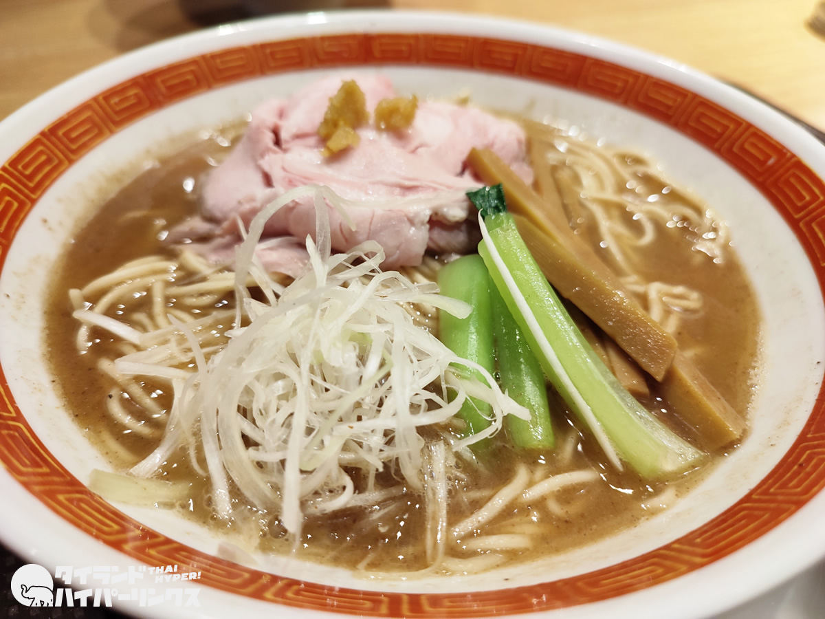 「らーめん味彩アソーク店」が料亭化?手間のかかった焼鯖らーめん 「らーめん味彩アソーク店」が料亭化?手間のかかった焼鯖らーめん