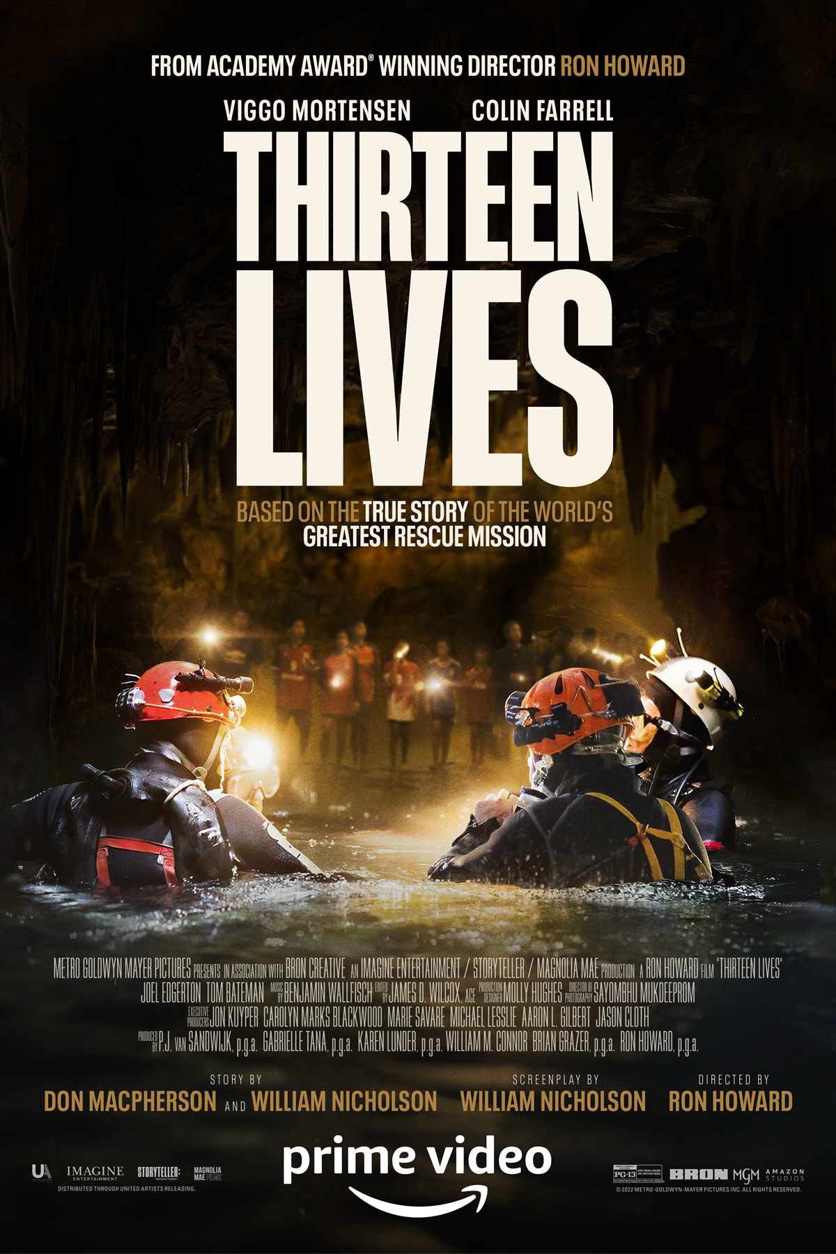 『13人の命』チェンライの洞窟での救出劇を描いた映画がPrime Videoで独占配信開始